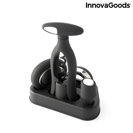 Set Accesorii pentru Vin 5 piese, stand, INNOVAGOODS [3]