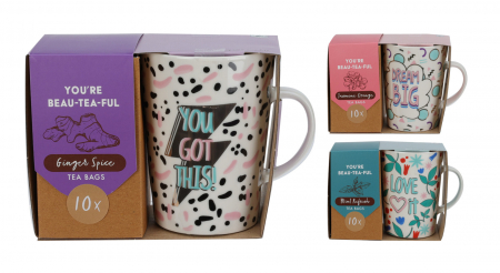Cadouri Gourmet - Set cadou Cană cu Ceai - Becky's