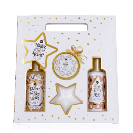 Cadouri Cosmetice - Set cadou WINTER MAGIC - produse pentru ingrijirea corpului - 4 produse
