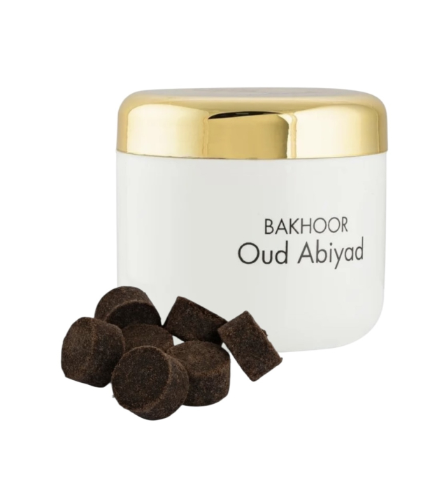 Bakhoor Oud Abyiad 70g, Hamidi [2]