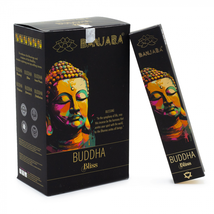 Bețișoare Banjara Buddha - Fericire [2]
