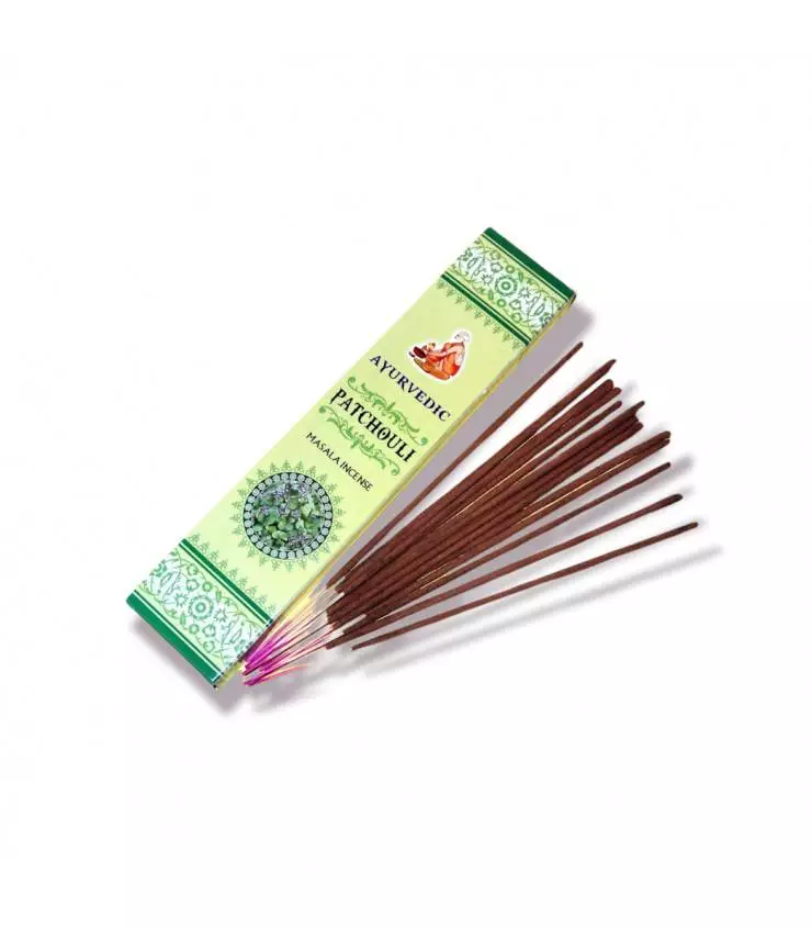 Bețișoare parfumate Ayurvedic - Paciuli [1]