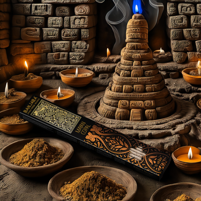 Bețișoare parfumate Banjara - Copal Mayan [1]