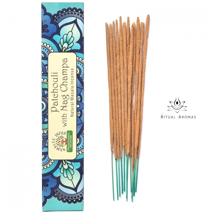 Bețișoare parfumate Namaste India Mandala - Paciuli cu Nag Champa [1]