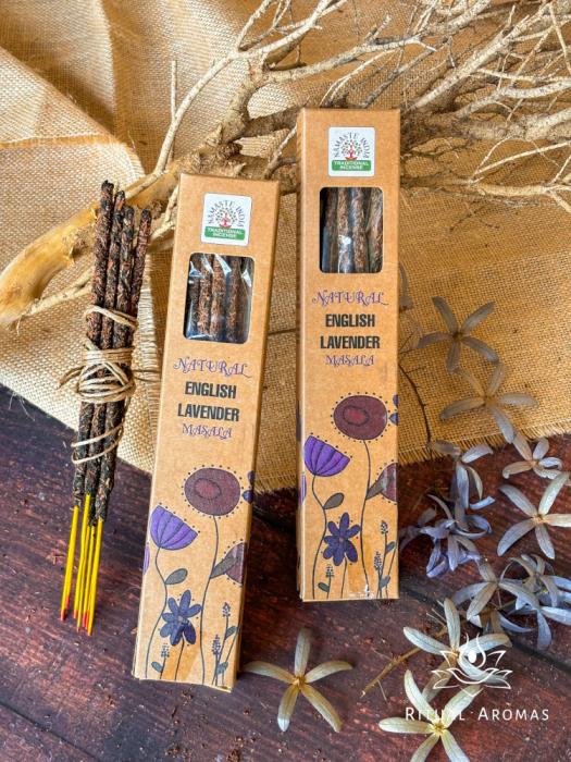 Bețișoare parfumate Namaste India Natural - English Lavender [2]