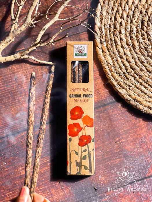 Bețișoare parfumate Namaste India Natural - Lemn de Santal [2]