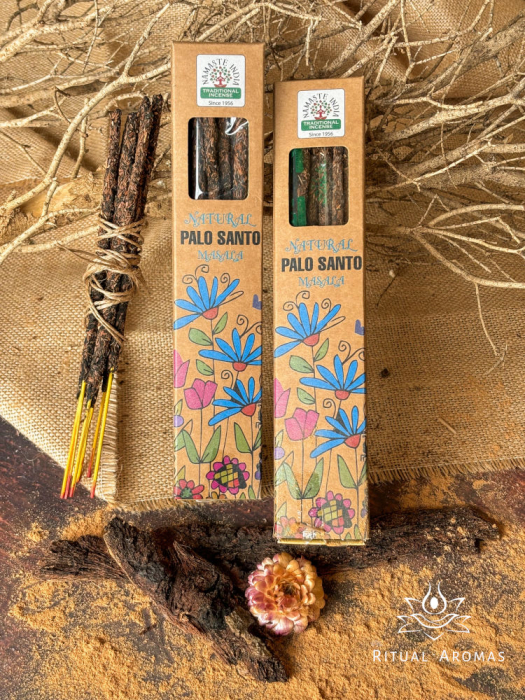 Bețișoare parfumate Namaste India Natural - Palo Santo [2]