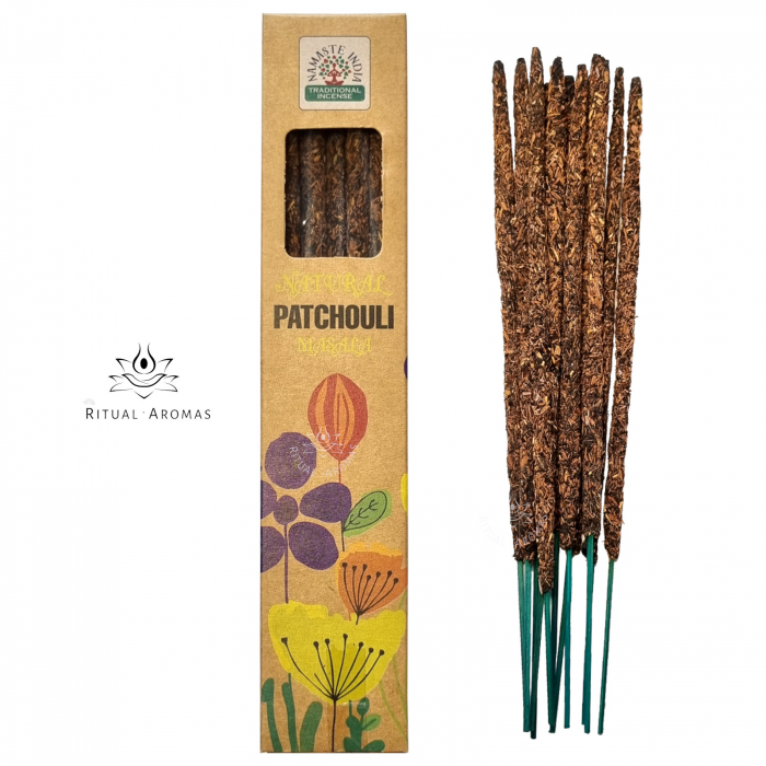 Bețișoare parfumate Namaste India Natural - Patchouli [1]