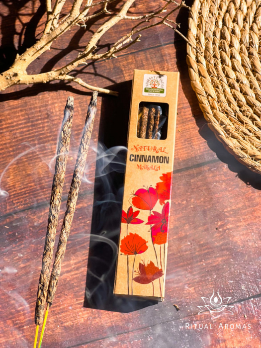 Bețișoare parfumate Namaste India Natural - Scorțișoară [2]