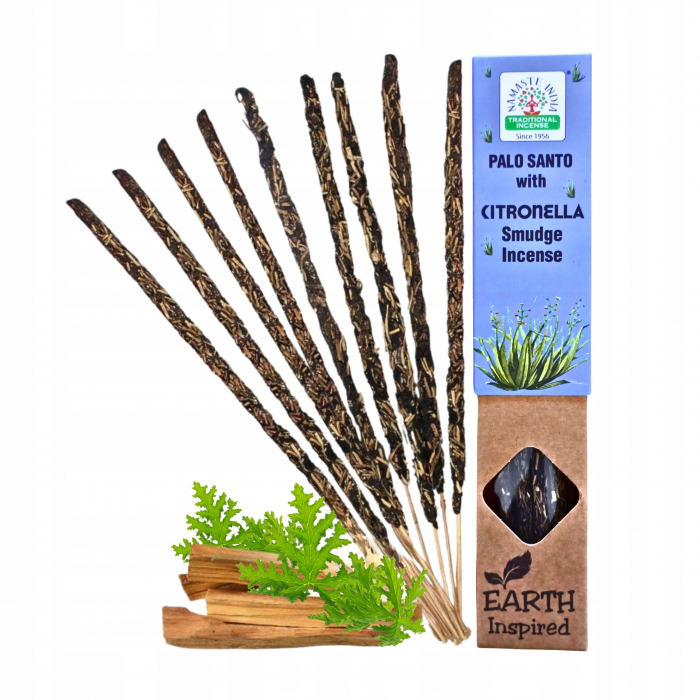 Bețișoare parfumate Namaste India - Palo Santo cu Citronella [1]