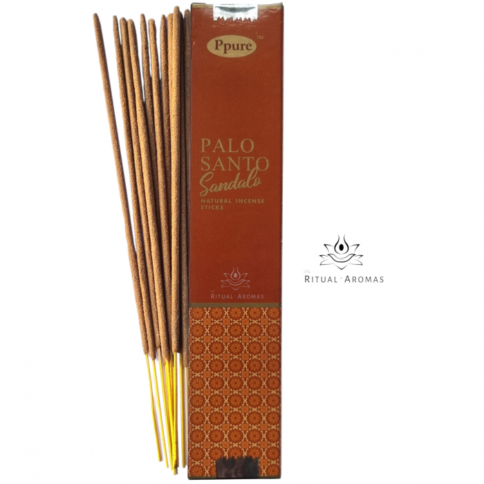 Bețișoare parfumate Ppure - Palo Santo & Lemn de Santal [1]