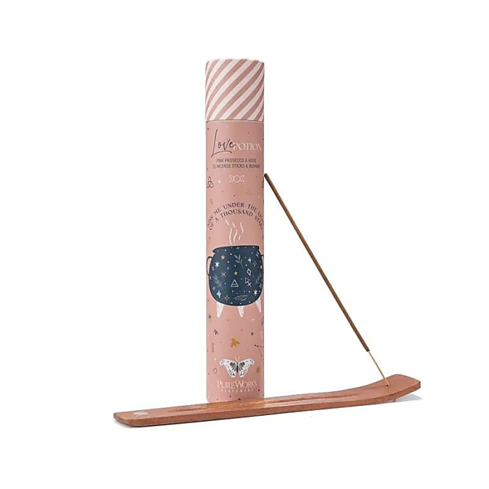 Bețișoare parfumate PureWorks - Love potion + suport lemn [1]