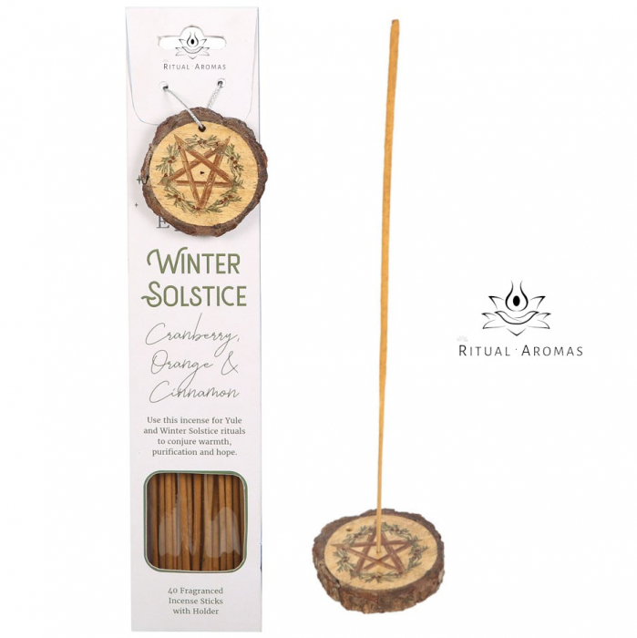 Bețișoare parfumate Solstițiu de iarnă - Merișoare, Portocală, Scorțișoară [1]