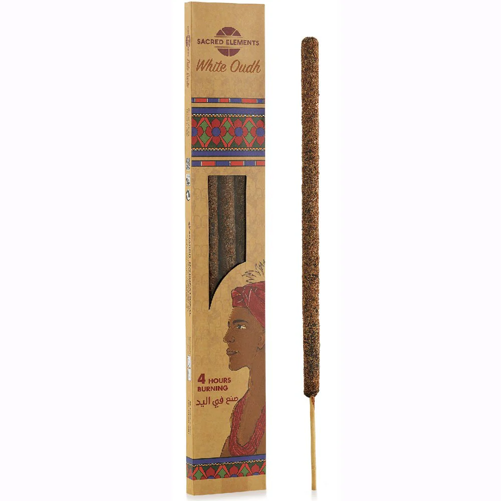 Bețișoare Sacred Elements - White Oud - Jumbo [1]
