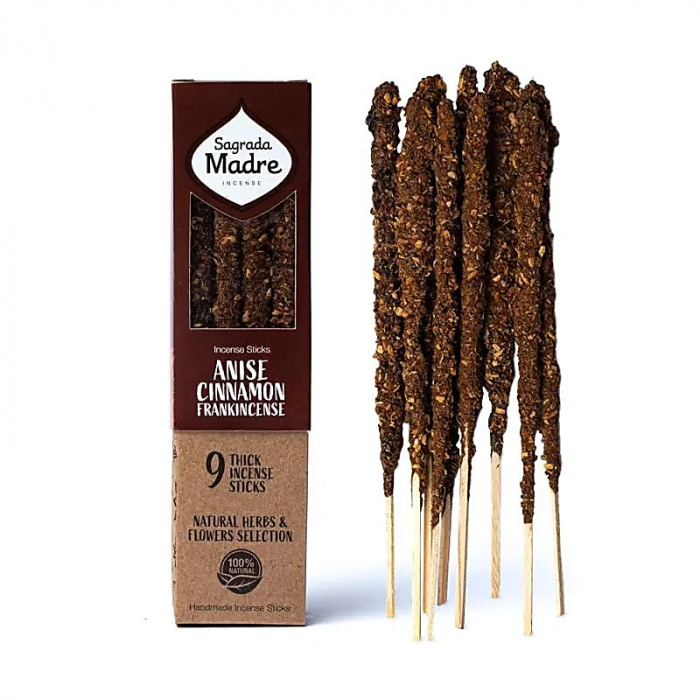 Bețișoare Sagrada Madre Herbal - Anason, Scorțișoară, Tămâie [1]