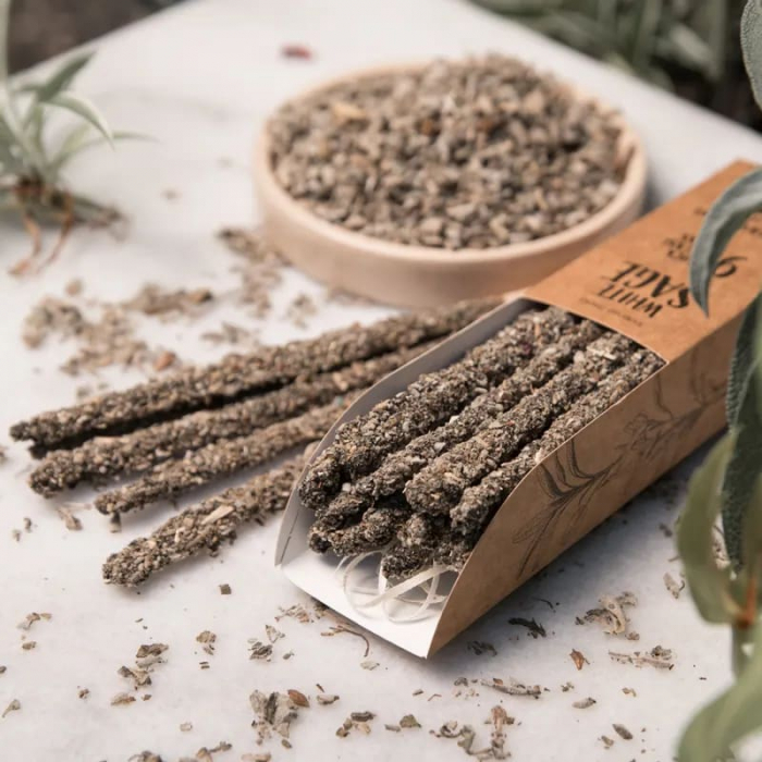 Bețișoare Sagrada Madre Herbal - Salvie albă & Copal [3]