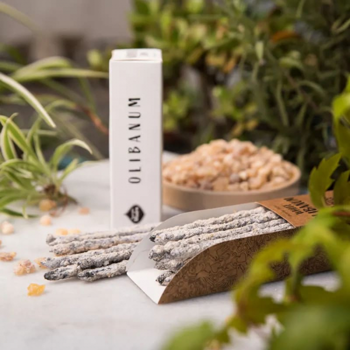 Bețișoare Sagrada Madre Herbal - Tămâie albă [4]