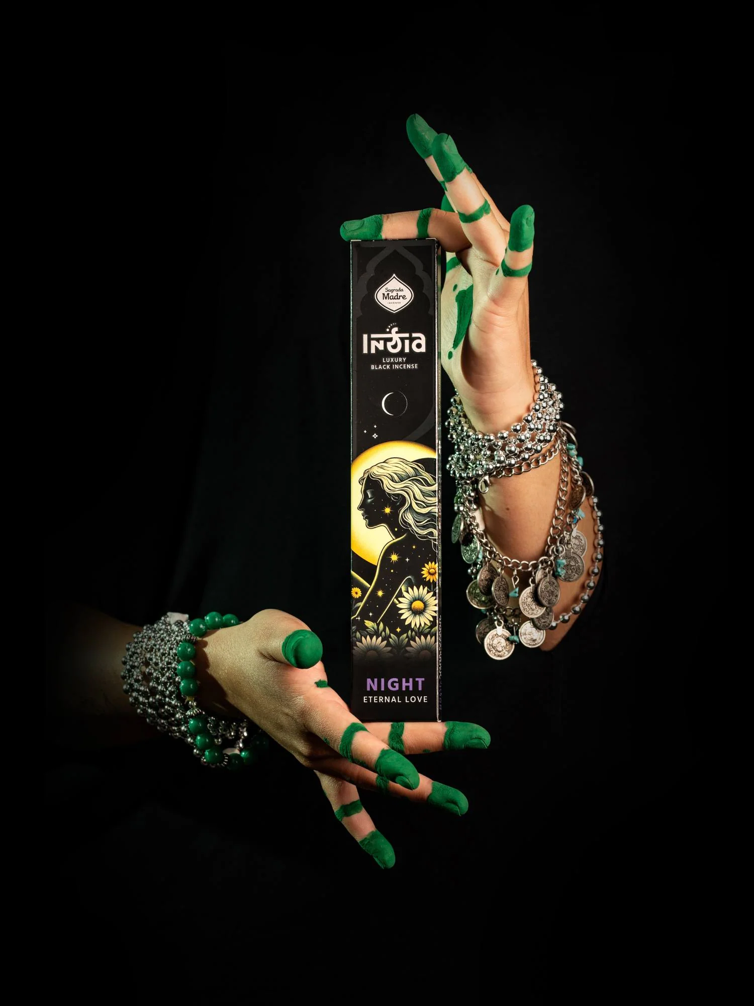 Bețișoare Sagrada Madre India Black NIGHT - Iubire eternă [2]