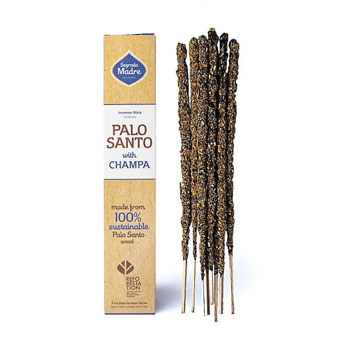 Bețișoare Sagrada Madre - Palo Santo & Champa [1]