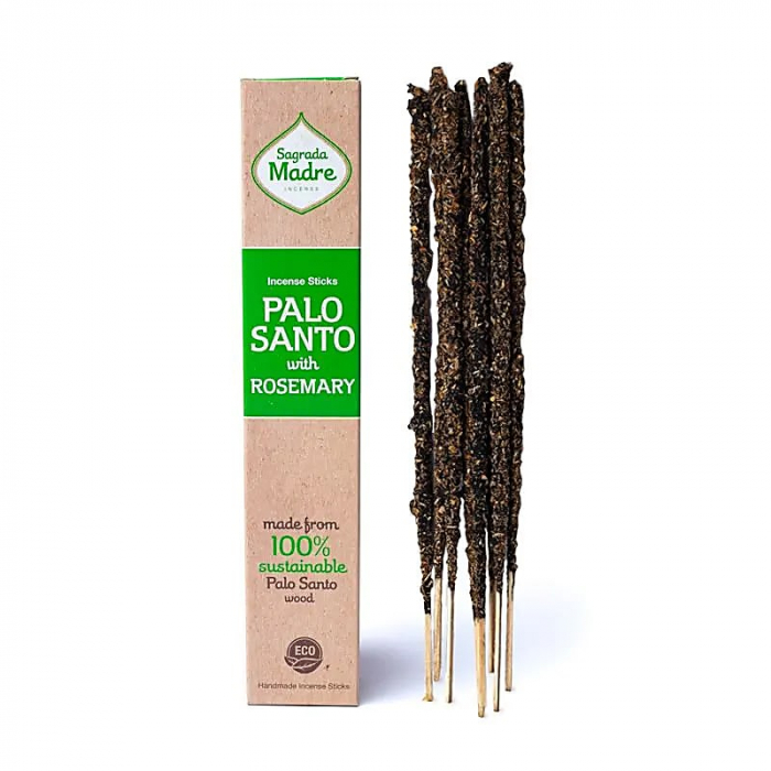 Bețișoare Sagrada Madre - Palo Santo & Rosemary [1]