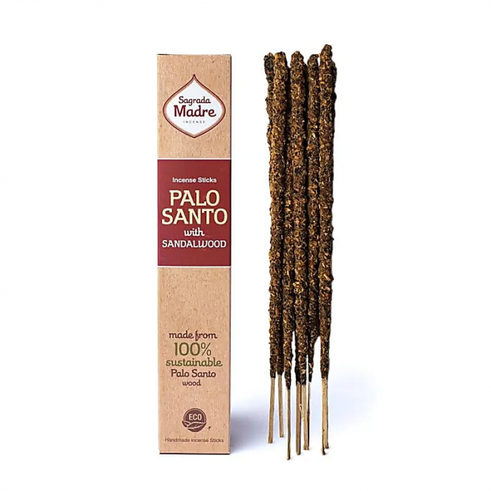 Bețișoare Sagrada Madre - Palo Santo & Sandal [1]