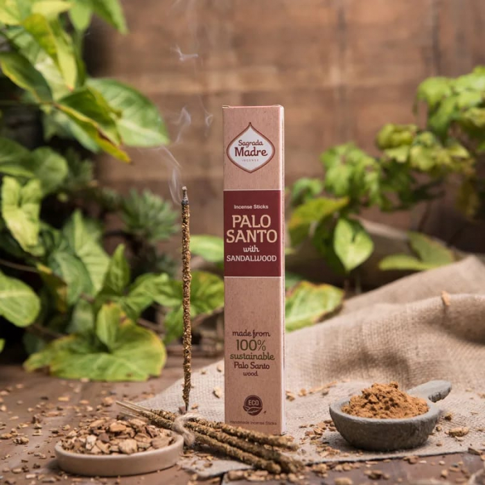 Bețișoare Sagrada Madre - Palo Santo & Sandal [2]