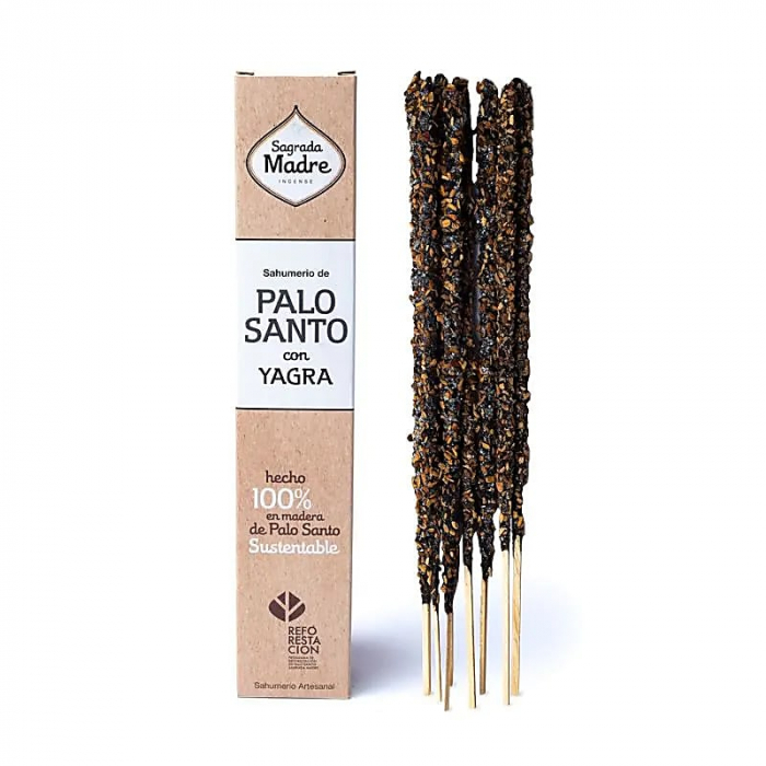 Bețișoare Sagrada Madre - Palo Santo & Yagra [1]