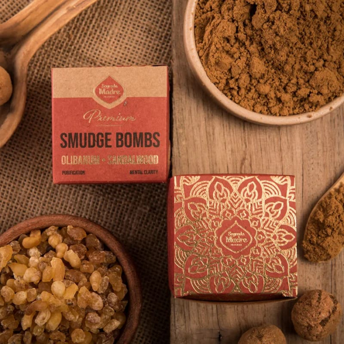 Bile de fumigație Sagrada Madre Premium - Olibanum & Sandalwood [3]