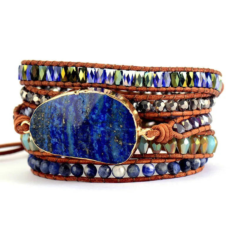 Brățara Cristal Aromas - Lapis Lazuli (Model3) - Liniște [1]
