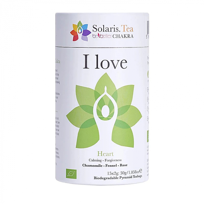 Ceai organic Chakra 4 Solaris - I love (Eu iubesc) [3]