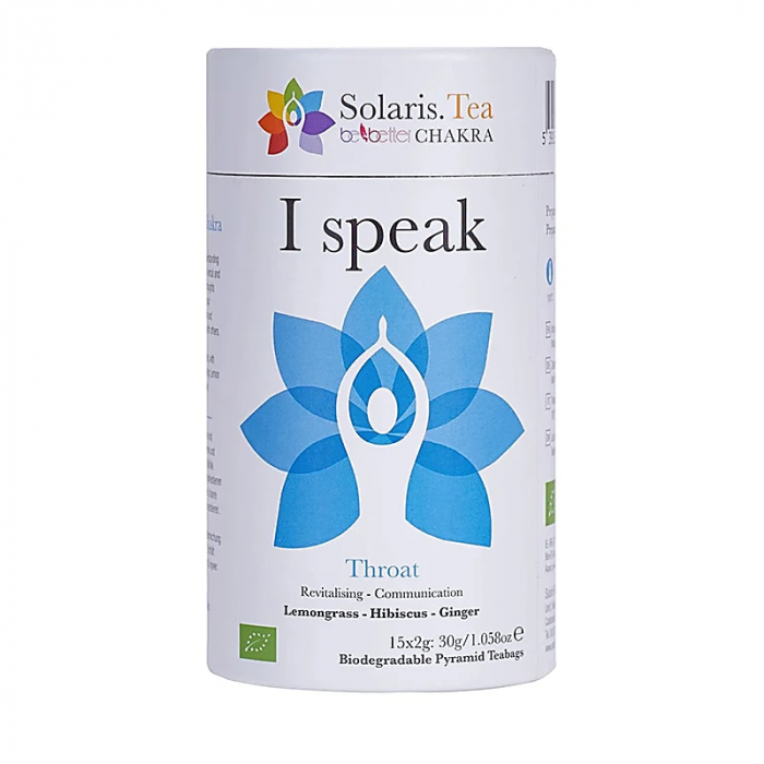 Ceai organic Chakra 5 Solaris - I speak (Eu spun) [3]