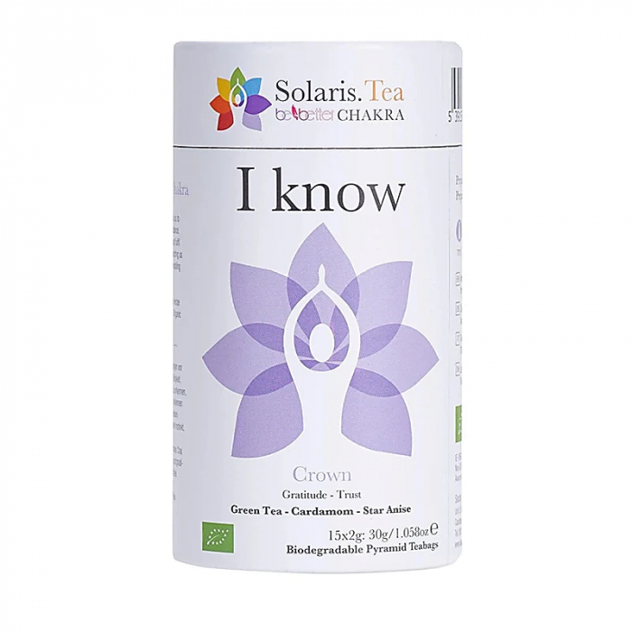 Ceai organic Chakra 7 Solaris - I know (Eu știu) [3]