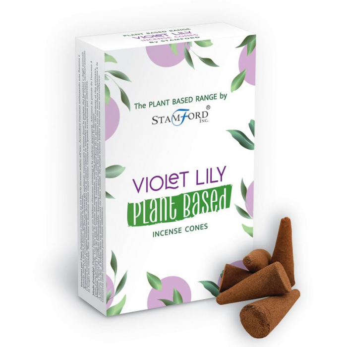 Conuri parfumate din plante - Violet Lily [1]