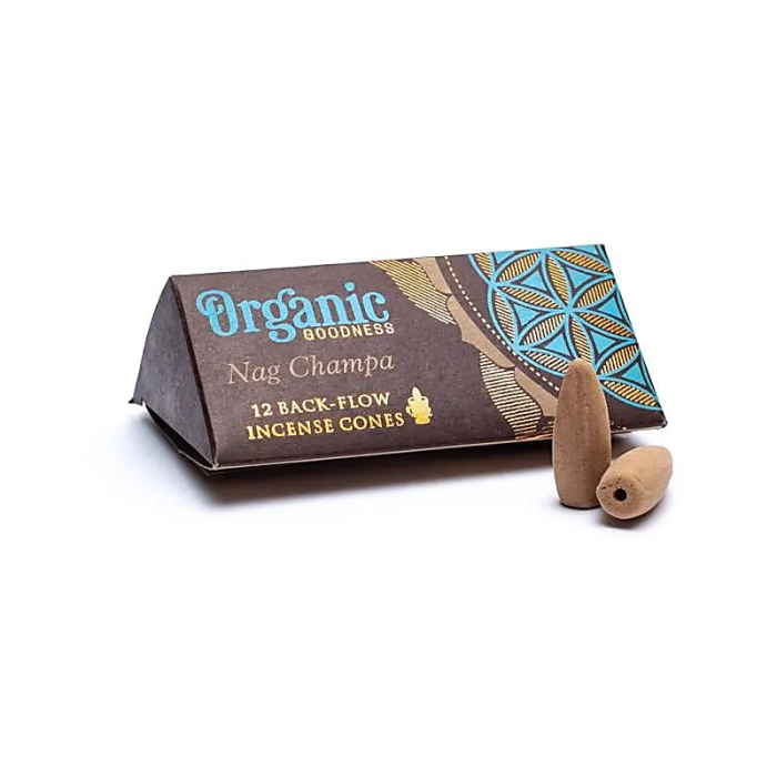 Conuri parfumate naturale Nag Champa - Organic Goodness [1]