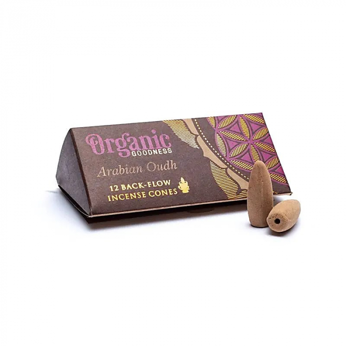 Conuri parfumate naturale Oudh - Organic Goodness [1]