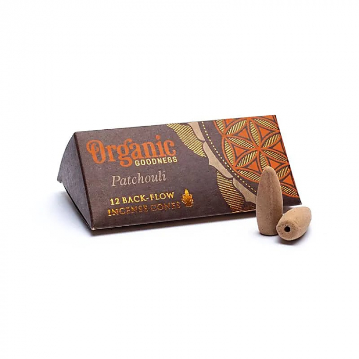 Conuri parfumate naturale Patchouli - Organic Goodness [1]