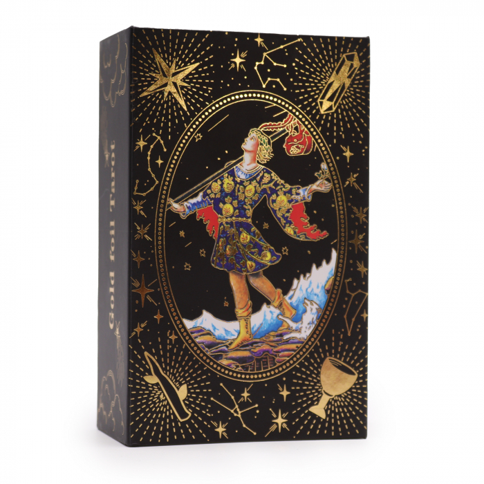 Cutie carduri Tarot cu folie aurie - Let the Magic begin [1]