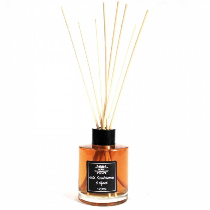 Difuzor parfum de cameră (odorizant) - Aur, Tămâie și Smirnă, 120ml [2]