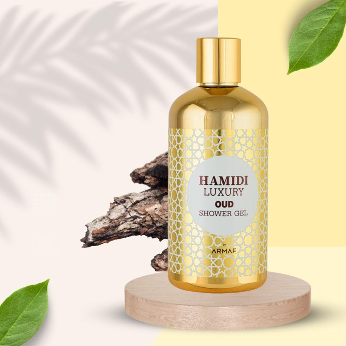 Gel de duș Oud, 500ml - Hamidi Luxury [2]