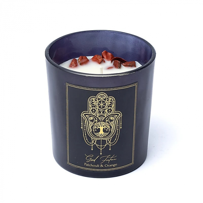 Lumânare manifestare din ceară de soia 120g - Good Fortune - Song of India [2]