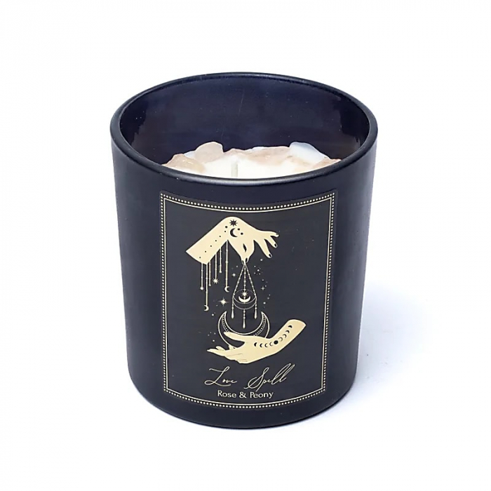 Lumânare manifestare din ceară de soia 120g - Love Spell - Song of India [2]
