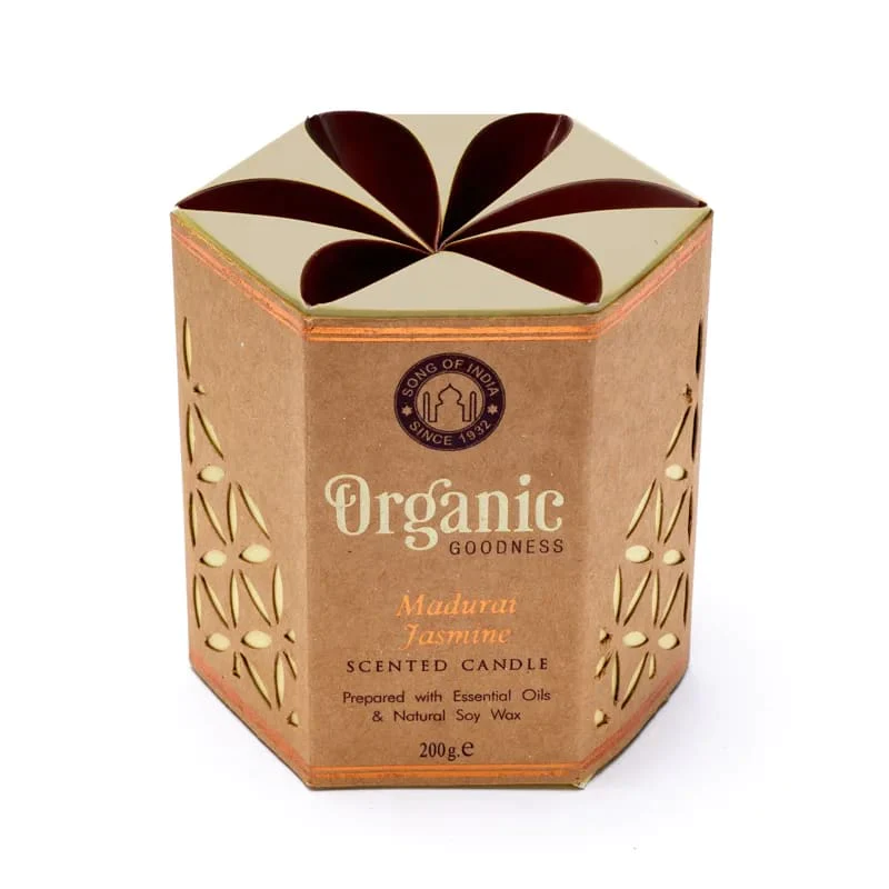 Lumânare din ceară de soia - Iasomie - Organic Goodness [1]