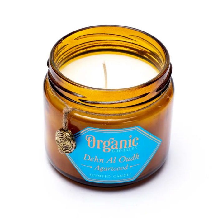 Lumânare din ceară de soia - Lemn de Agar - Organic Goodness [3]