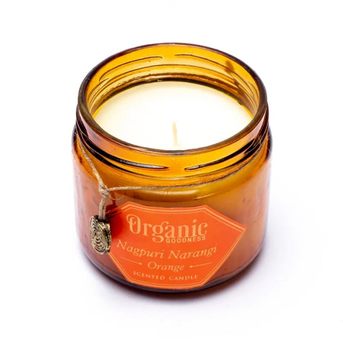 Lumânare din ceară de soia - Orange - Organic Goodness [3]