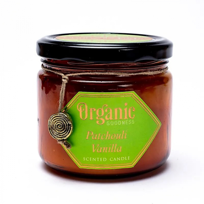 Lumânare din ceară de soia - Patchouli & Vanilie - Organic Goodness [2]