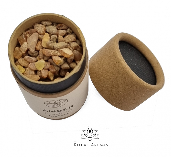 Rășină de Ambră, granule mici [1]