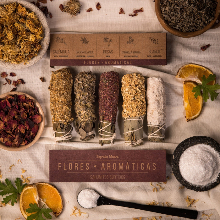 Set 5 Sahumitos mix flori - Sagrada Madre [2]