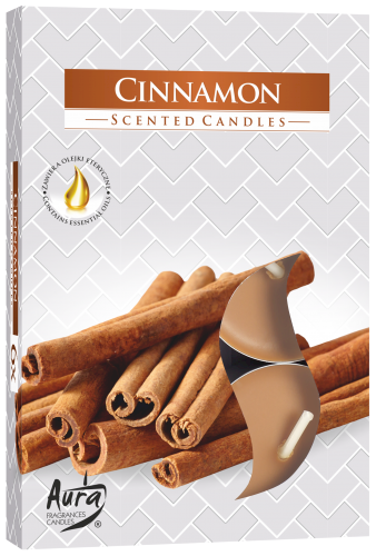 Set lumânări tip pastilă - Scorţişoară [1]