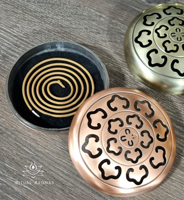 Spirale pentru fumigații - Lemn de Agar Centenar (100 de ani vechime) [3]