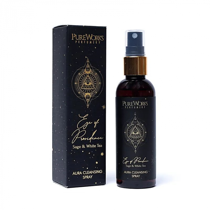 Spray curățare aură Eye of Providence - Salvie & Ceai alb [1]